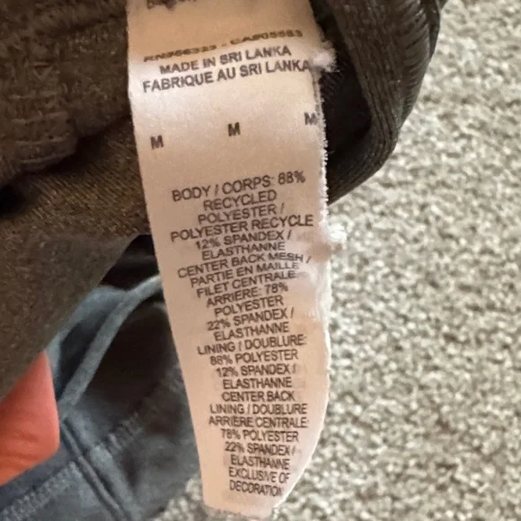 Nike Black Tank Top and Gray Sports Bra - Picture 3 of 7